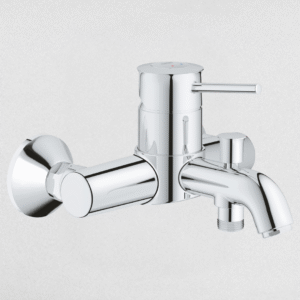 خلاط بانيو باو كلاسيك 32865000 بذراع واحد للتحكم في المياه اللون كروم من جروهي