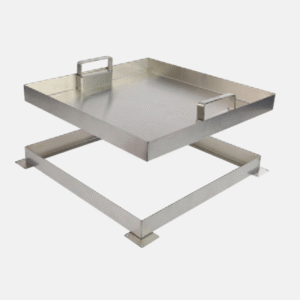 غطاء صرف غرفة التفتيش TC-SST-40 استانلس مقاس 40*40 سم من بيورا