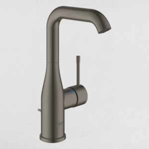 خلاط حوض حمام عالي  أيسانس 32628AL1 بذراع واحد للتحكم في المياه اسود مط من جروهي