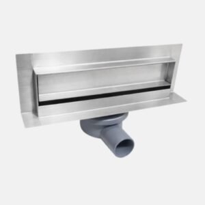 مجري شاور WDL-61-60 صرف حائطي (Wall Drain) موديل 2x1 من بيورا 60سم