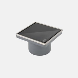 بيبة steel FD-GB-15 من بيورا Black Glass مقاس 15×15سم