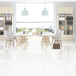 بورسلين هندي فارمورا أرماني وايت Armani White 60×120 سم بورسلين رخامي أبيض لامع للأرضيات والحوائط