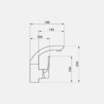 Livorno High Washbasin Mixer (4)