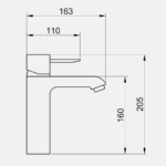 Venice Single Lever Basin Mixer (6)