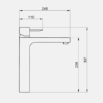 Venice Single Lever Tower Mixer (5)